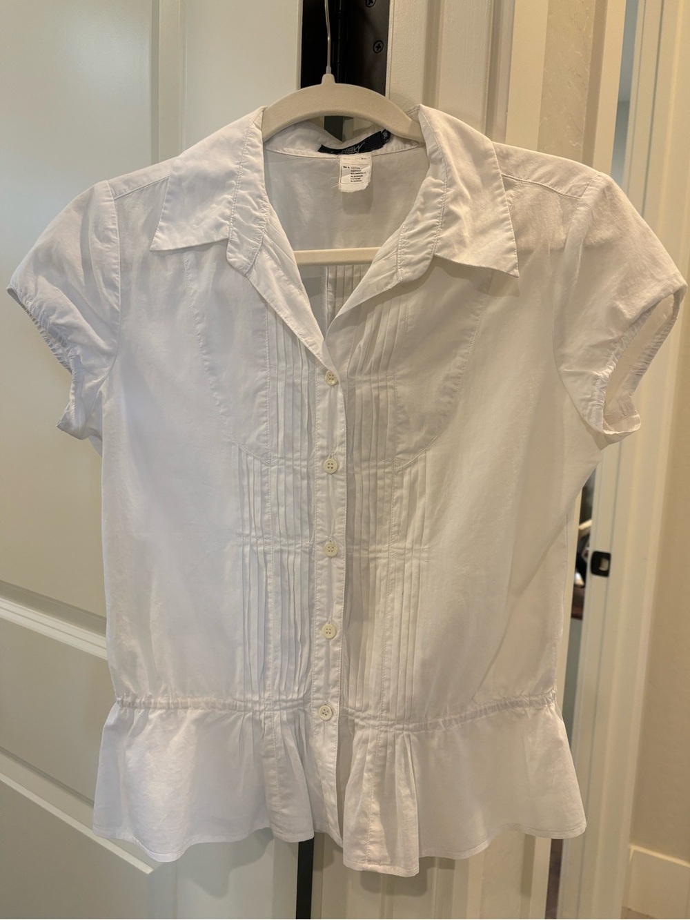 New Man Button Blouse